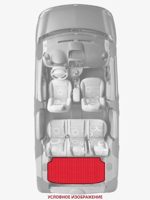 ЭВА коврики «Queen Lux» багажник для Renault Scenic Conquest